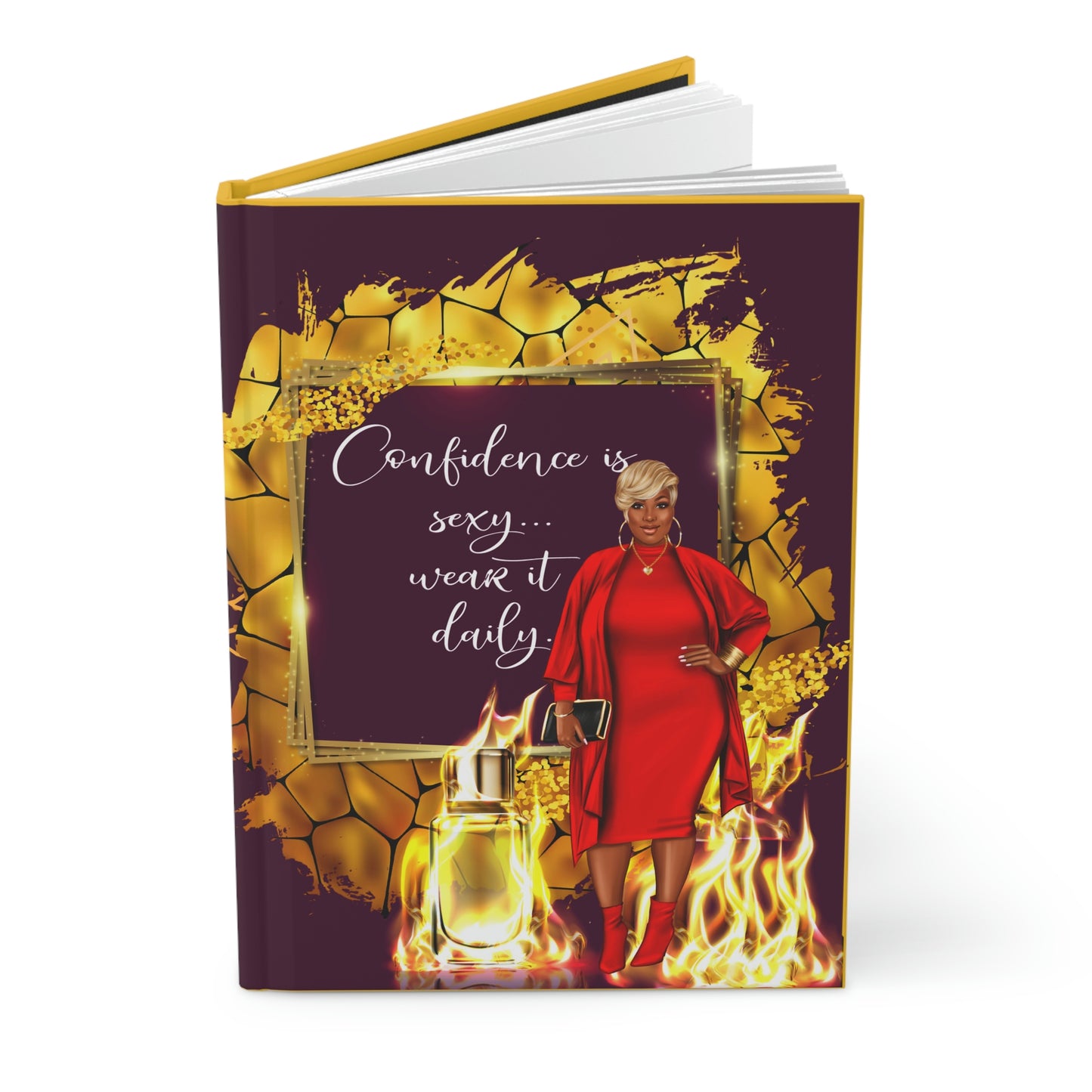 Confidence Hardcover Journal Matte