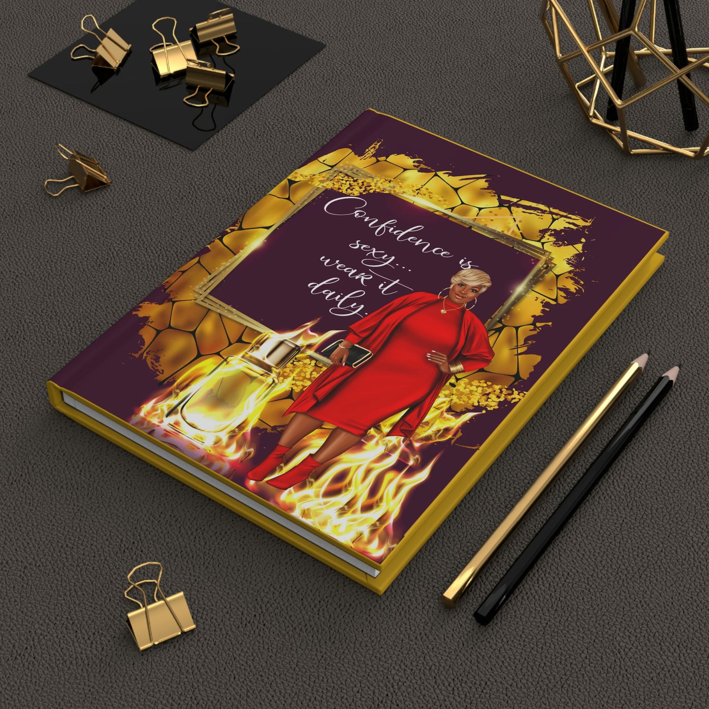 Confidence Hardcover Journal Matte