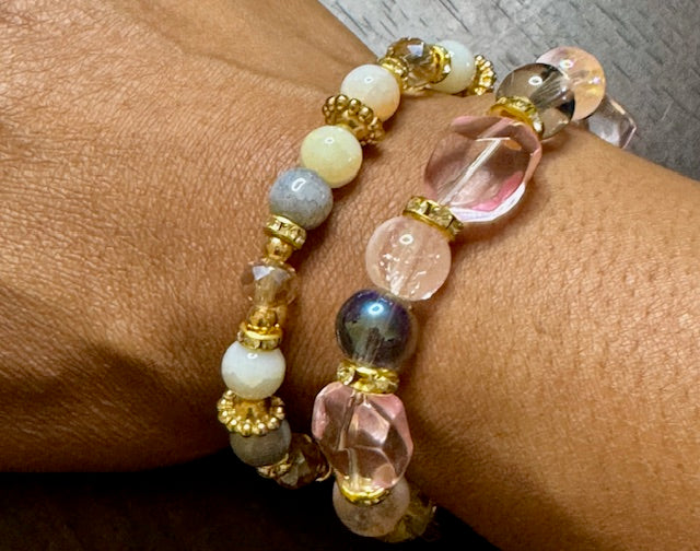 Luxe Crystal Bracelet Stack