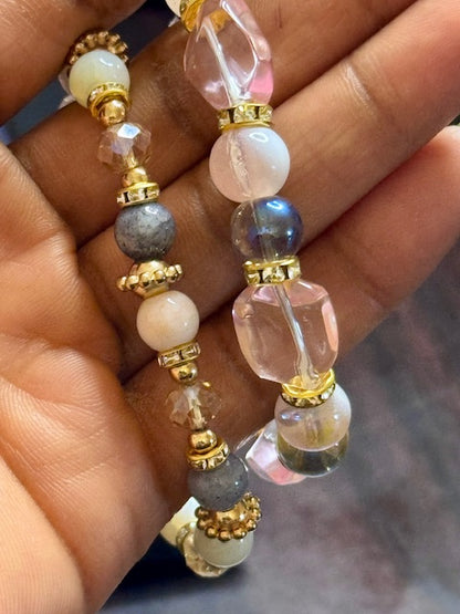 Luxe Crystal Bracelet Stack