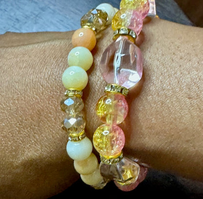 Luxe Crystal Bracelet Stack