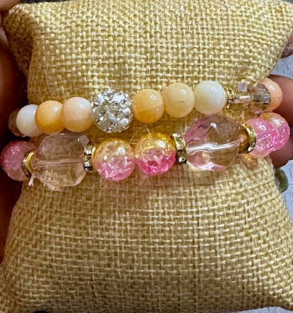 Luxe Crystal Bracelet Stack