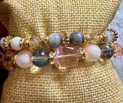 Luxe Crystal Bracelet Stack