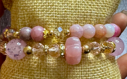 Luxe Crystal Bracelet Stack