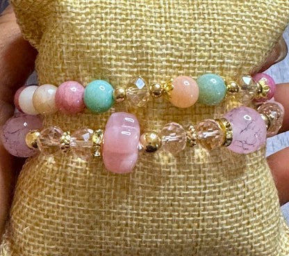 Luxe Crystal Bracelet Stack