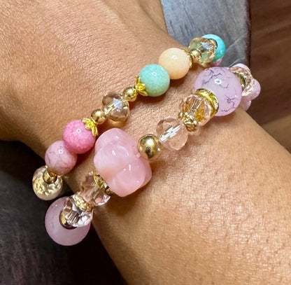 Luxe Crystal Bracelet Stack