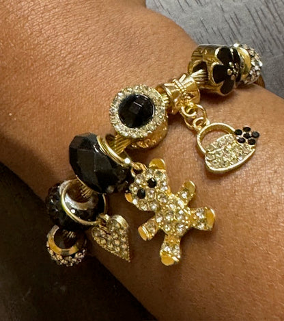 Luxe Charm Cable Charm Bracelet