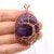 Natural Stone Oval Cabochons Wrapped Affirming Tree Necklace