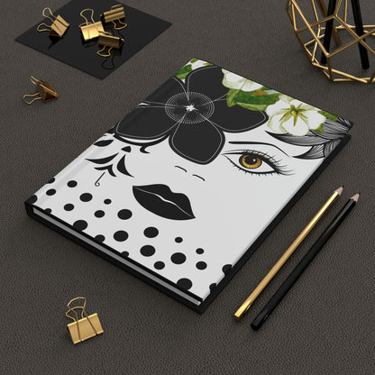 Queen Black & White Hardcover Journal Matte