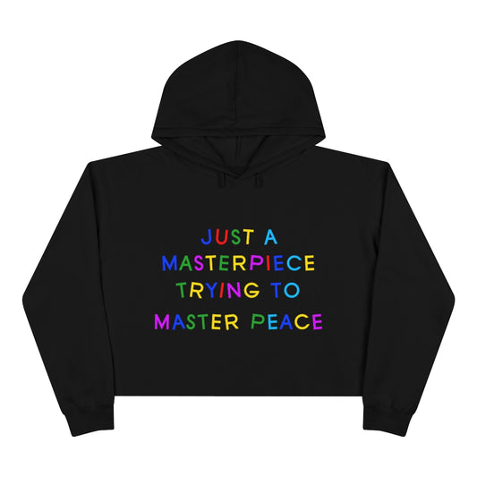 Master Peace Crop Hoodie