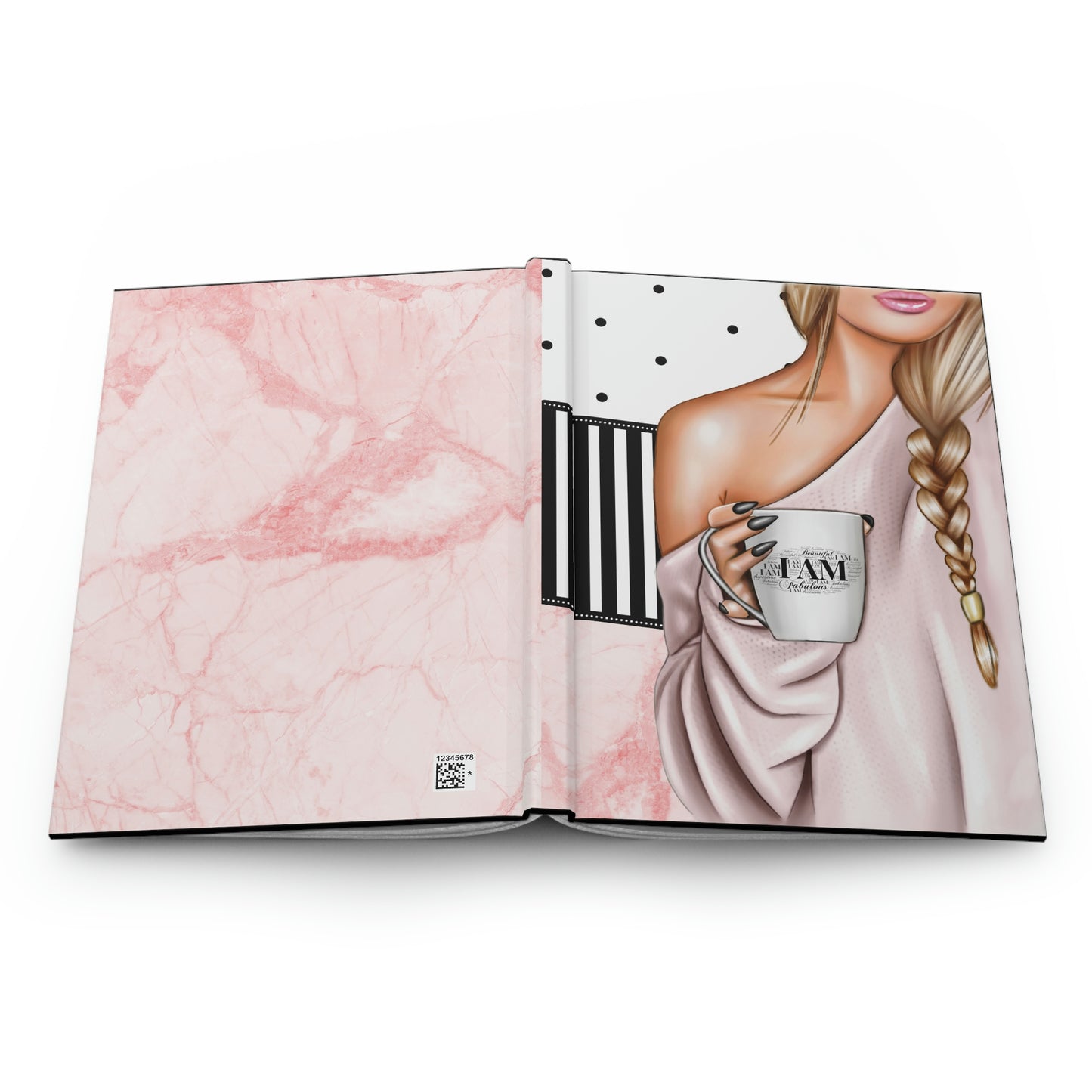 I AM (Blonde) Hardcover Journal Matte