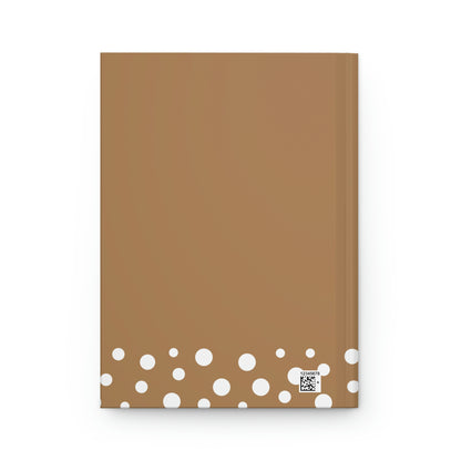Queen Red & Brown Hardcover Journal Matte