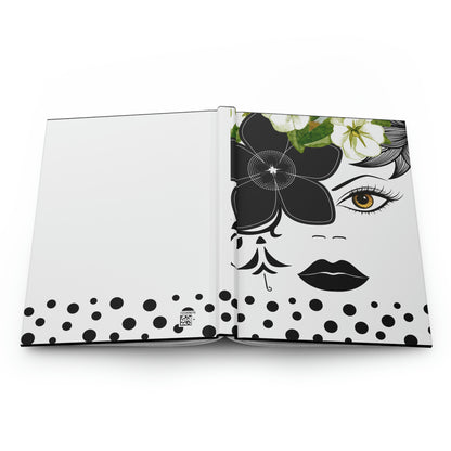Queen Black & White Hardcover Journal Matte