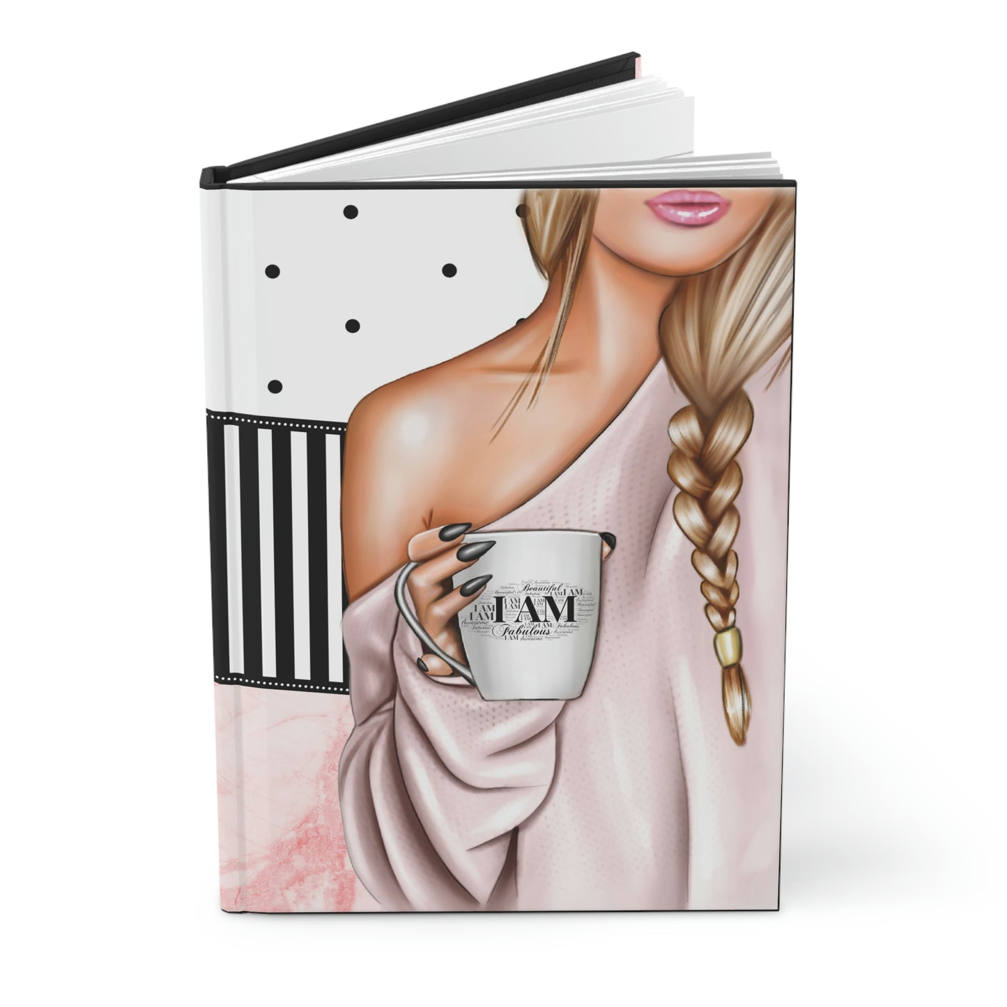 I AM (Blonde) Hardcover Journal Matte