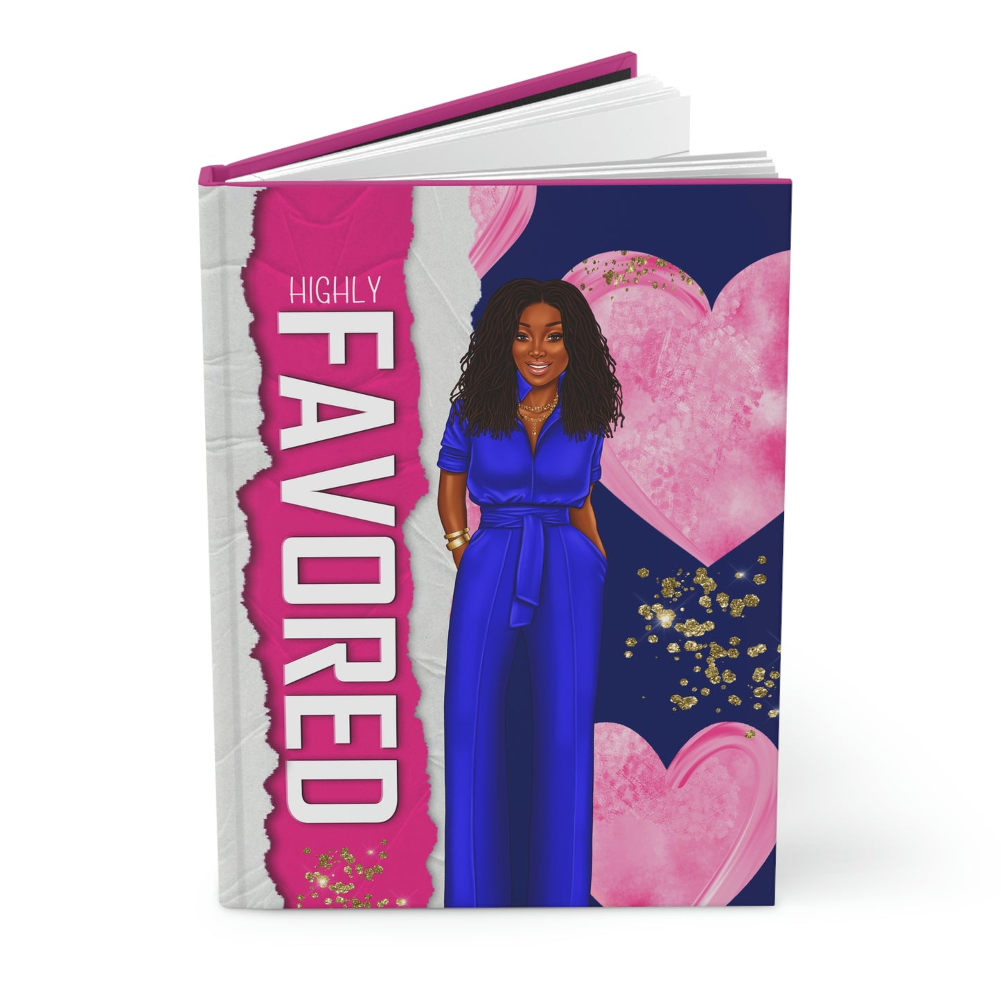 Highly Favored Hardcover Journal Matte