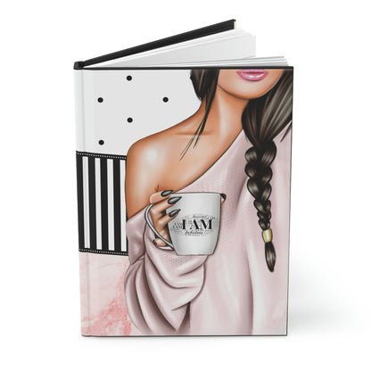 I AM (Brunette) Hardcover Journal Matte