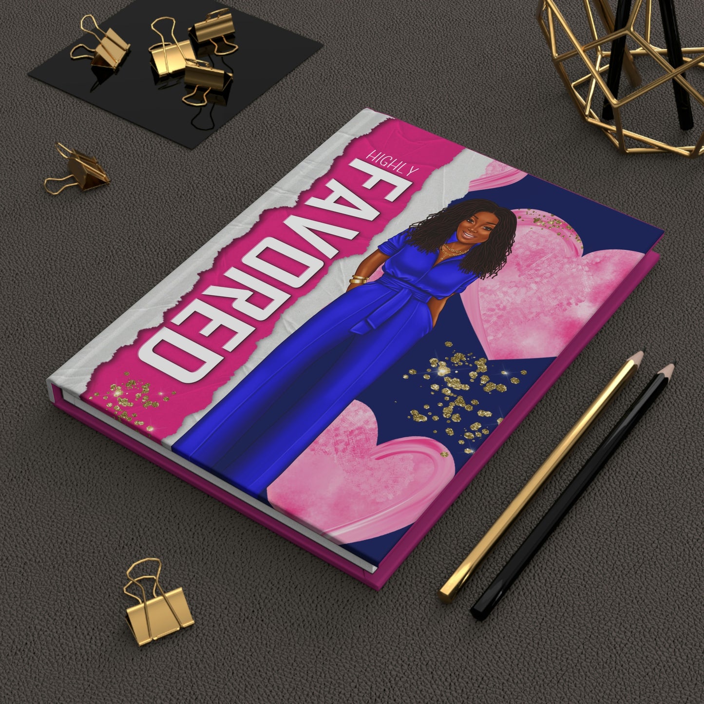 Highly Favored Hardcover Journal Matte