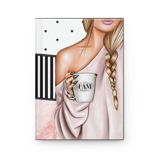I AM (Blonde) Hardcover Journal Matte