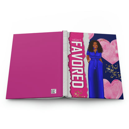 Highly Favored Hardcover Journal Matte